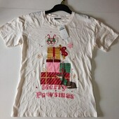 Жіноча футболка з новорічним принтом Pepco S