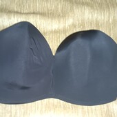 Бюст чорний без бретелей wonderbra 85d