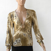 Оригінальна трикотажна кофта розмір М