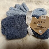 7334.Лот 2 пари.Теплі дуже м'які носки Esmara 35/38