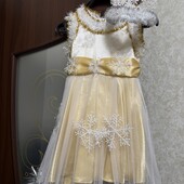 Новорічний костюм сніжинки