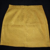 Стоп! новая юбка, цв молочный/золото, S/42-44 р/10р, см замеры!