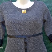 Сукня демі з кружевом