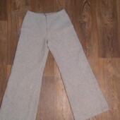 Широкие шерстяные штаны