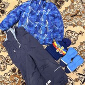 Зимний комбинезон и куртка lenne