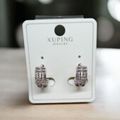 Сережки 'Xuping' Фіаніт (Родій) 060236