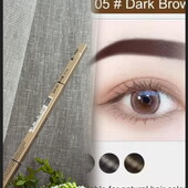 Новий олівець для брів зі щіткою. Відтінок брюнет