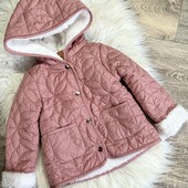 Демісезона куртка, утеплена хутром, 2 рочки