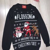 Новорічна кофтинка на 10-11років.