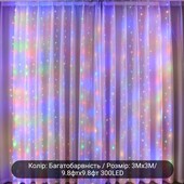 Чудова герлянда штора на пульті.