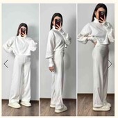 Костюм жіночий ангорка теплий білий 