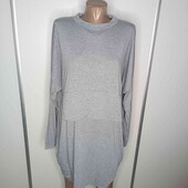 Сіра туніка Pretty little thing ,р 8(Пог -60)