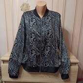 Красивая блузка лёгкий бомбер 56