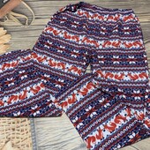 Флисовые пижамные штаны размер Л