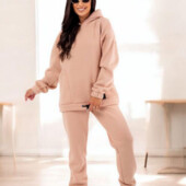 Стильний костюм тринитка на флісі 46/48 розмір якість класна