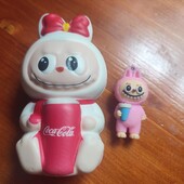 Сквіш антистрес і брелок Лабубу