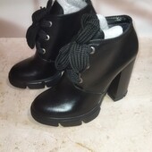 Ботинки жіночі натуральна шкіра демі