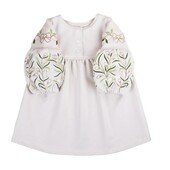 Сукня дитяча з вишивкою двонитка 80-140