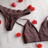 Комплект бюстгальтер та трусики стрінги primark без кісточок