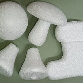 Набір пінопластових фігур для творчості, 5шт