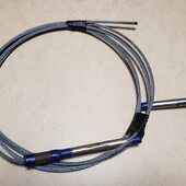 Трос сантехнический с ручкой, длина 4 метра.