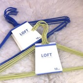 Набор вешалок металлические 10 шт с ПВХ покры