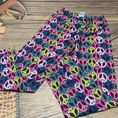 Флисовые пижамные штаны на 12/14 лет, состояние хорошее