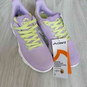 Crivit брендовые новые текстильные кроссовки цвет сиреневый размер 38