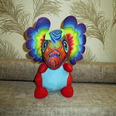 Мягкий плюшевый дракоша в новом состоянии