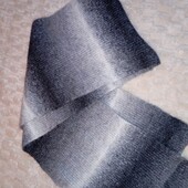 Шарф з вовною сірий чи синій градієнтний primark