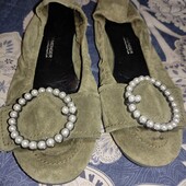 Балетки замша Kennel & Schmenger 24см