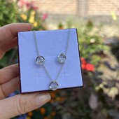 Срібний комплект ніжний 925