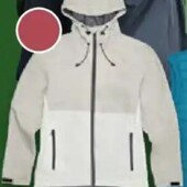 7596.Жіноча функціональна Вітрівка куртка S36(38