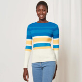 ♕ Жіночий сучасний в'язаний светр від tchibo, розмір 50-54(44/46 євро)