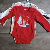 Новорічні боді малюкам розмір 68.9 місяців
