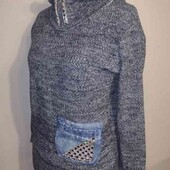 Стильний комплект светр+капор М/Л