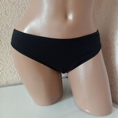 Бавовняні трусики сліпи чорного кольору м, L (нюанс). женские трусы 8663