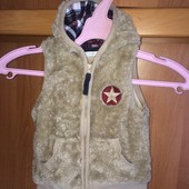 Жилет, жилетка, меховушка, р. 80 см, Smile. состояние отличное