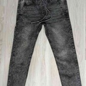 стильные мужские штаны джоггеры цвет графит размер евро 46/48