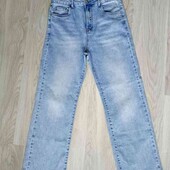 M' Sara брендовые стильные широкие джинсы цвет размер евро 40/42