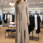 Плаття Максі вʼязане шерстяне розмір S