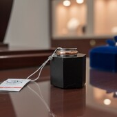 Срібна каблучка з золотою пластиною 16.5 розміру