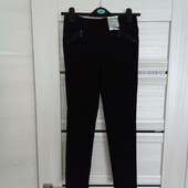 Розпродаж!!! Брендовые новые брючки-стрейч с замочками р.10-11лет вискоза+нейлон.
