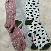 7669.Лот 3пари .носки Esmara 39/42