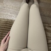 Лосіни в рубчик на флісі