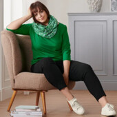 ♕ Стильні та зручні стрейчеві штани від Tchibo, розмір наш 50-52(44 євро)