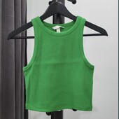 Базовий стильний топ в рубчик, XS