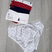 Упаковка 3 шт трусики для девочек 122/128