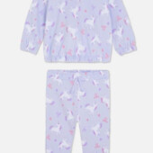 Брендові теплі штани з начесом для дівчинки на 98 зріст