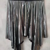 Стильна голографічна спідниця на пишні форми. Розмір наш 52/54